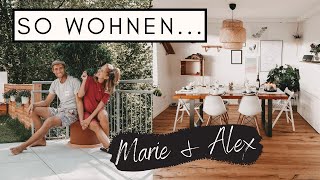 SO WOHNEN...Marie & Alex | Cooles YouTuber-Haus mit ganz viel DIY und Liebe in Tübingen