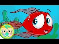 Red fish song new version  happy baby songs nursery rhymes
