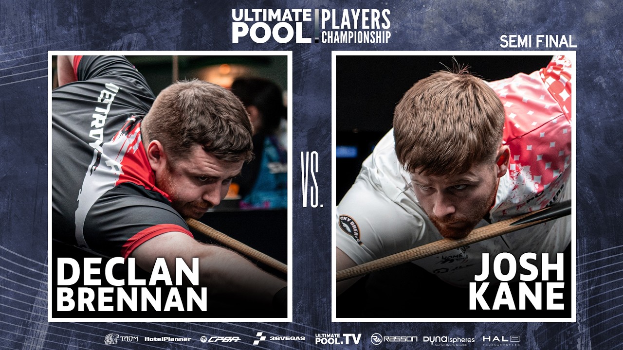 CuePoint billiards news cover image for Declan Brennan and Josh Kane Battle for Men's Final Spot at Players Champs 2026