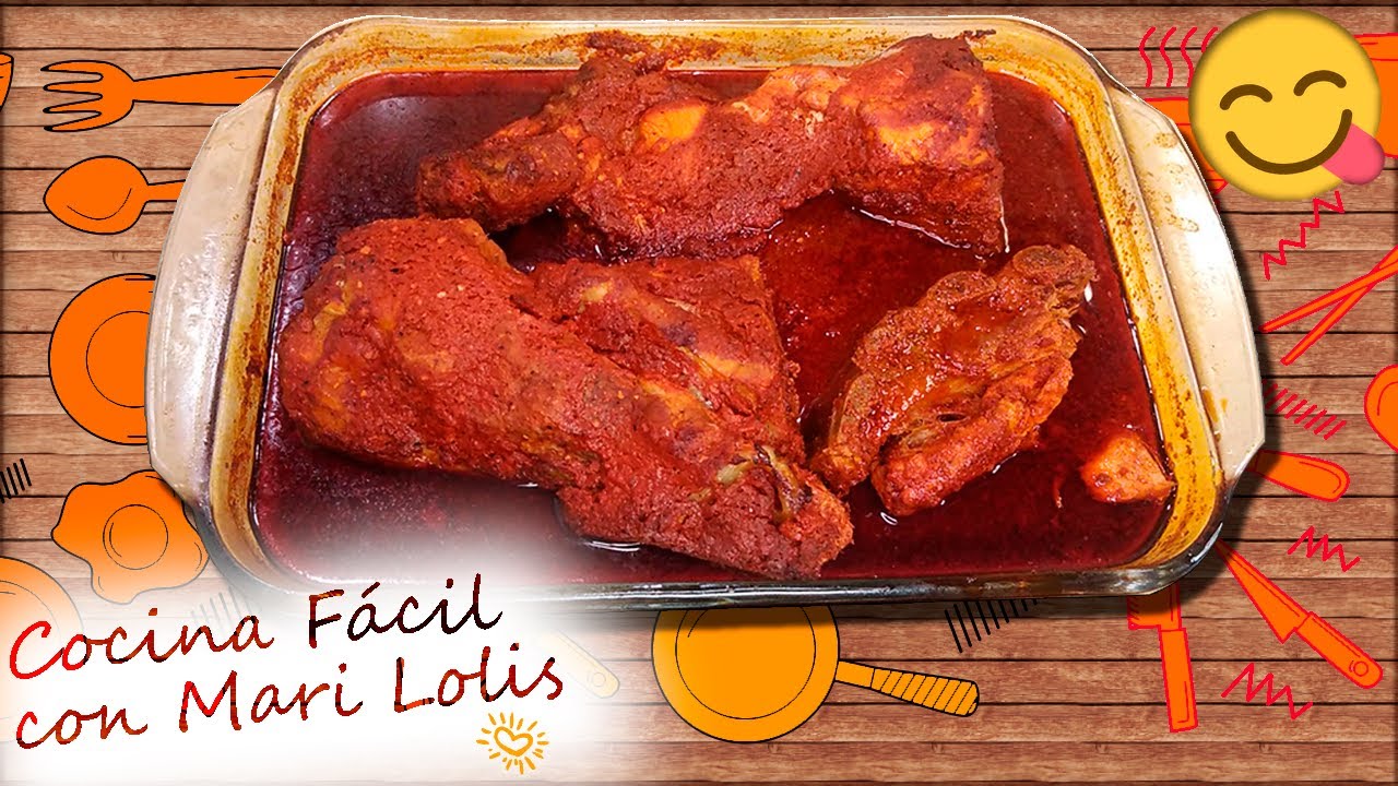 ¿Cómo hacer Costillas de cerdo al horno enchilada? APRENDE CON ESTA RECETA FÁCIL, te quedaran