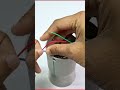 Hot water in a glass