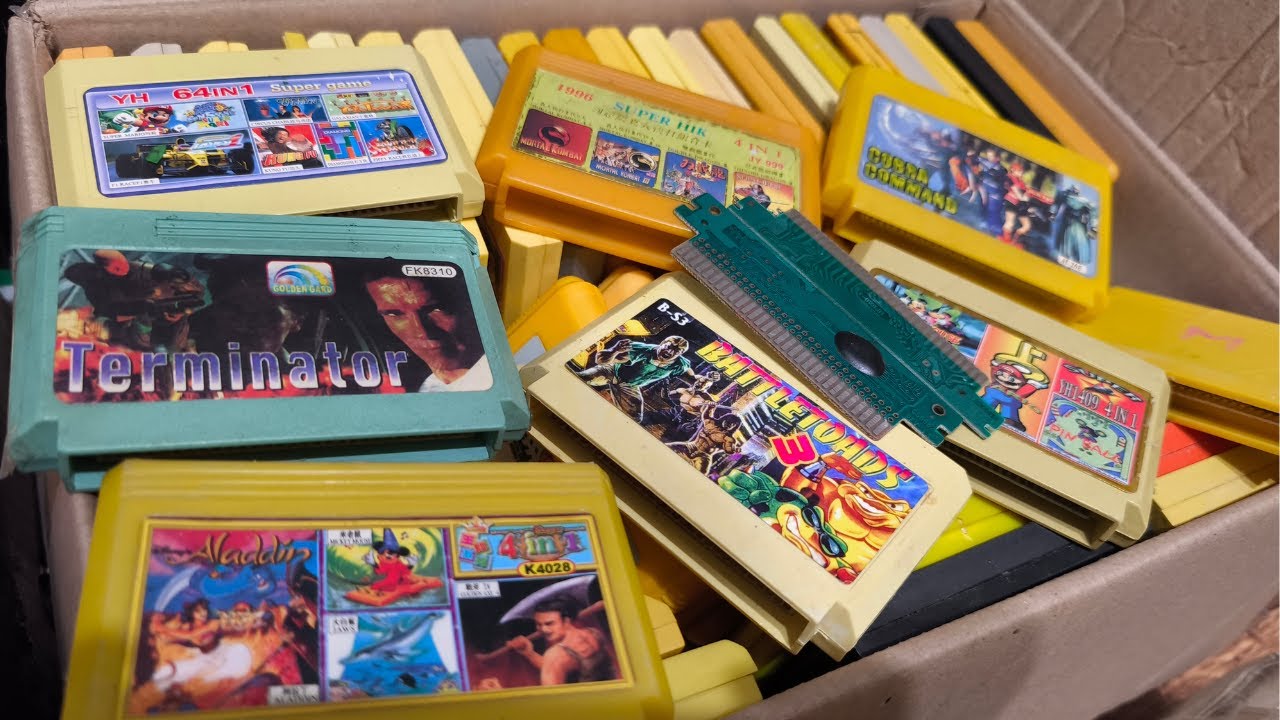 Проверка картриджей Dendy #7