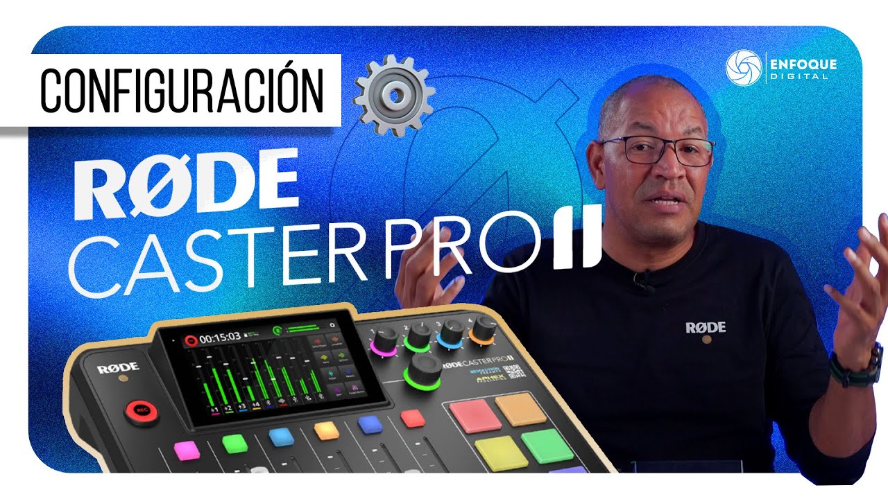 Configura y ajusta tu rodecaster pro 2 o duo