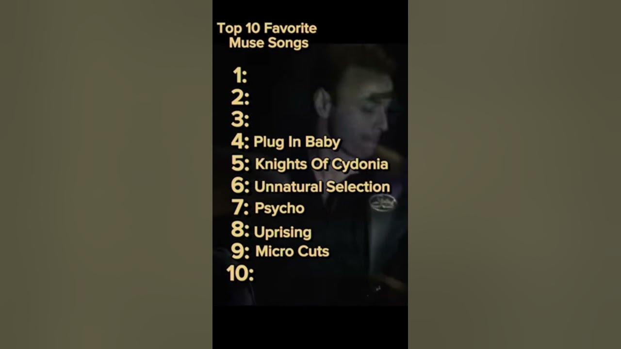 Top 10 favorite Muse songs! #muse #rock #music #top10