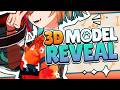 【3D MODEL REVEAL】I wanna see it in motion, in 3D!!!