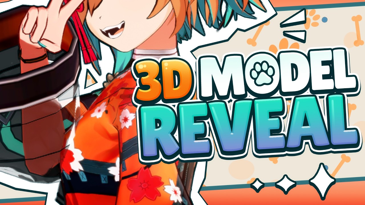 【3D MODEL REVEAL】I wanna see it in motion, in 3D!!!