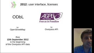2021:  Overpass API since 10 years