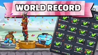 🤩I GOT EVERY WORLD RECORD IN ONE MAP😎 - Hill Climb Racing 2