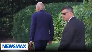 Biden gets lost in the bushes | John Bachman Now on Newsmax