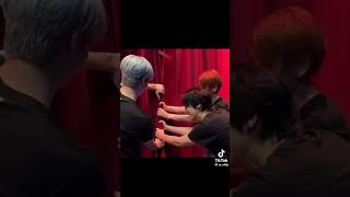 Junseo Push By Her Wei Hyungs He Make Him Shy To Everyone  junseo wei boys2planet