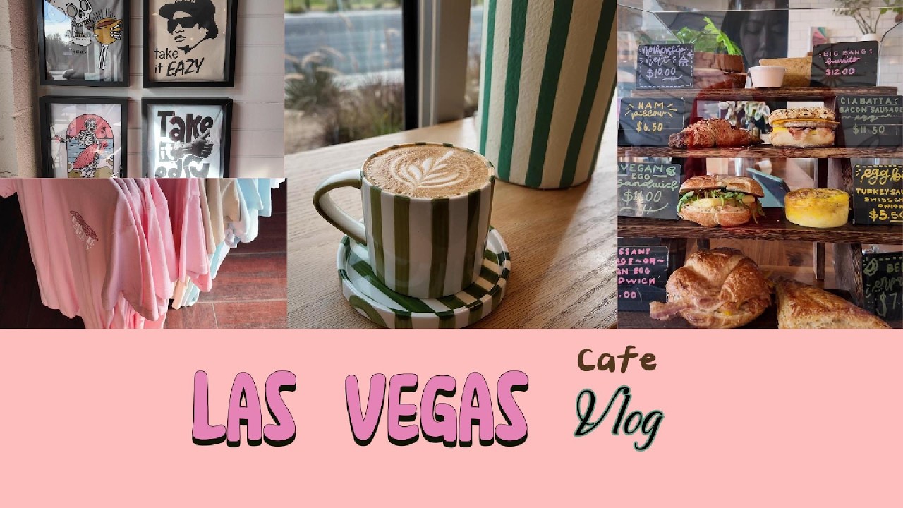 Las Vegas Vlog | Cafe | Roastery Cafe | 라스베가스 로컬 카페