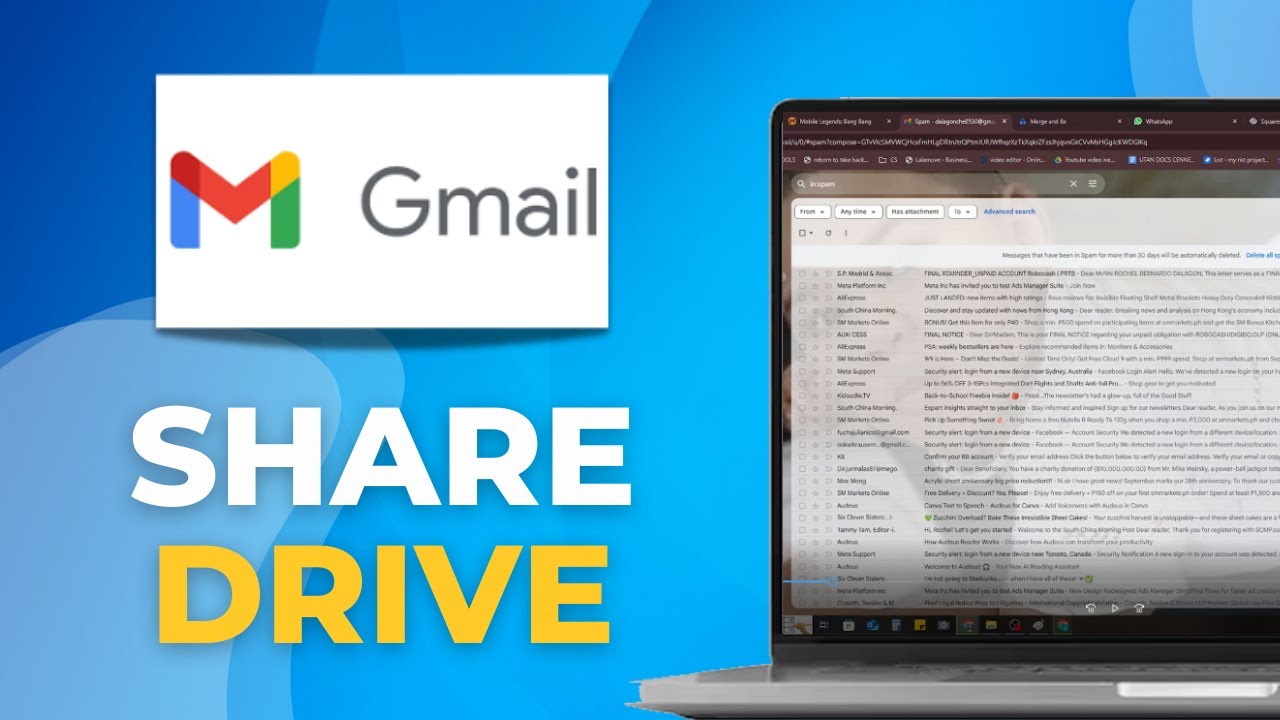 🌐 How to Share Google Drive Files With Non-Gmail Accounts | Step-by ...