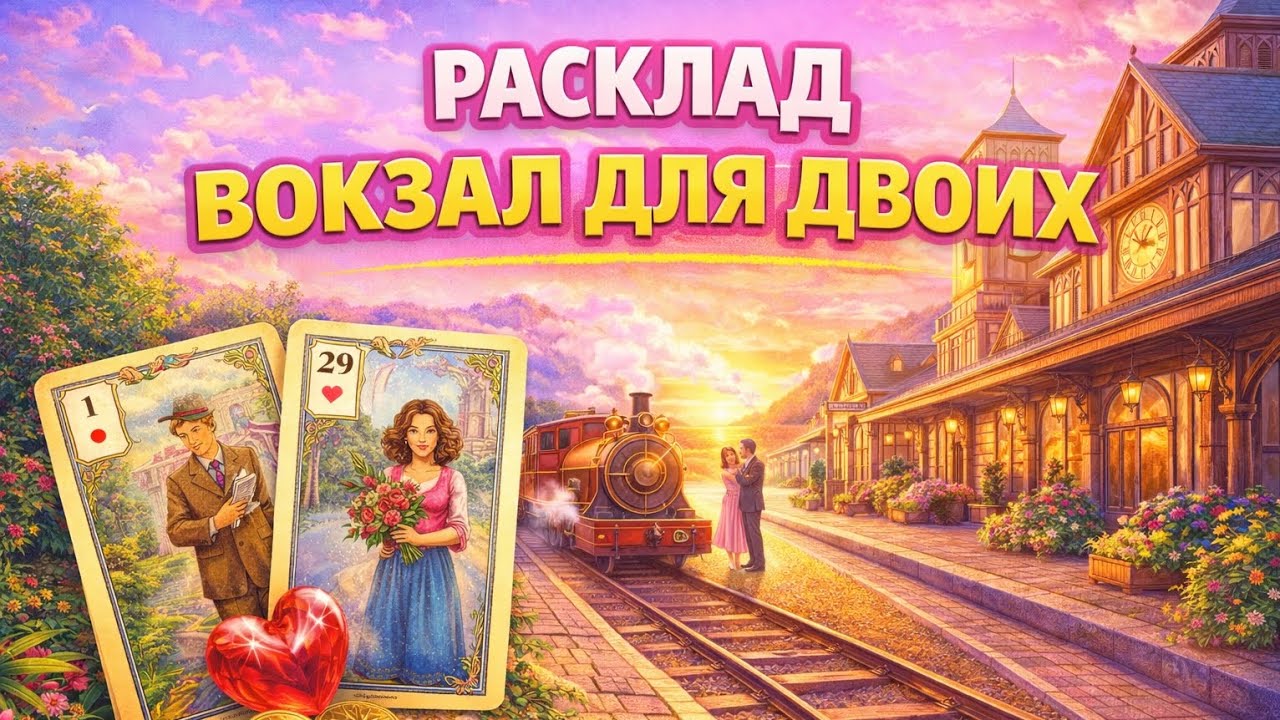 💖💖💖 РАСКЛАД ♥️ ВОКЗАЛ ДЛЯ ДВОИХ 👉ТЕОРИЯ ПЛЮС ПРОЧТЕНИЕ РАСКЛАДА 📗📘📕