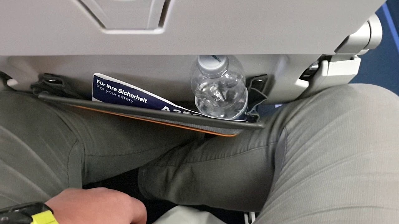 New Lufthansa A350 transatlantc legroom (MUC-EWR)
