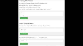 JavaScript Syntax