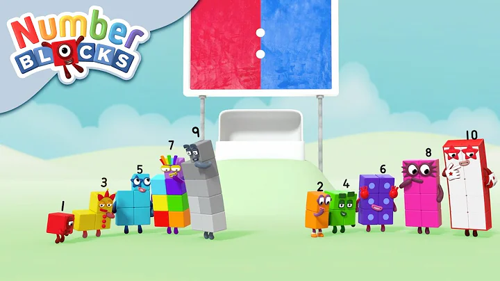 @Numberblocks- Odd and Evens! 🏐 | Learn to Count