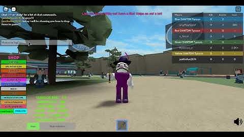 how to drop items in  roblox!!!!