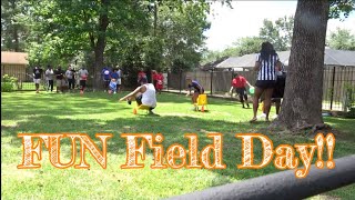 Family Field Day! Family Outdoor Games 2020