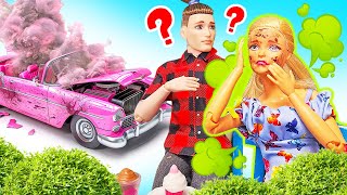 Puppen Video für Kinder mit Barbie | Magisches Schloss. Barbie hat einen schlechten Tag. Resimi