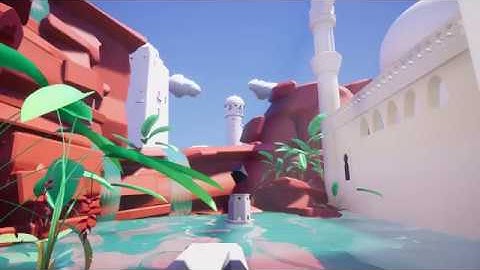 Desert Palace - Stylised Environment - Progression