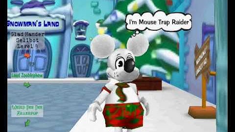 Toontown building glitch