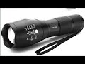 Docoss torch 5 mode Rechargeble ultra bright Cree led torch docoss torch