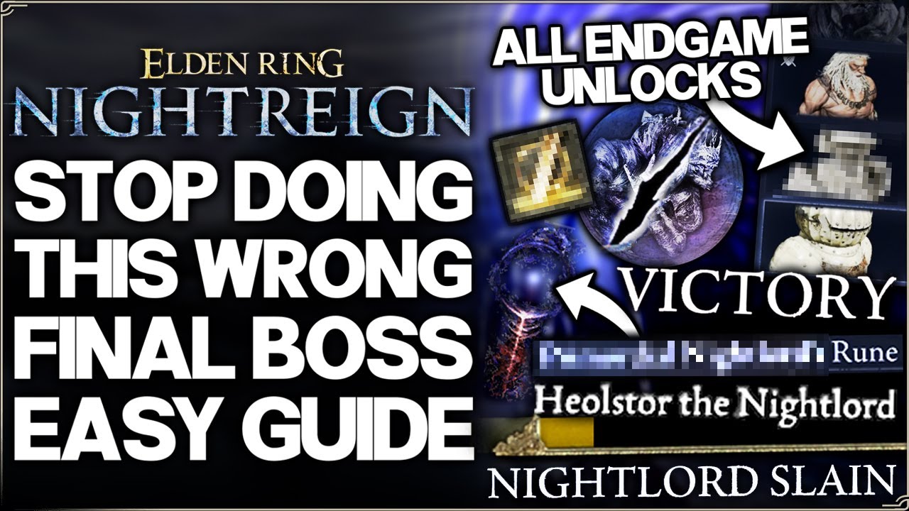 Elden Ring Nightreign - Beat Final Boss EASY - Unlock OP Relics & Best Skins