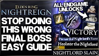 Elden Ring Nightreign - Beat Final Boss EASY - Unlock OP Relics & Best Skins - Full Endgame Guide!