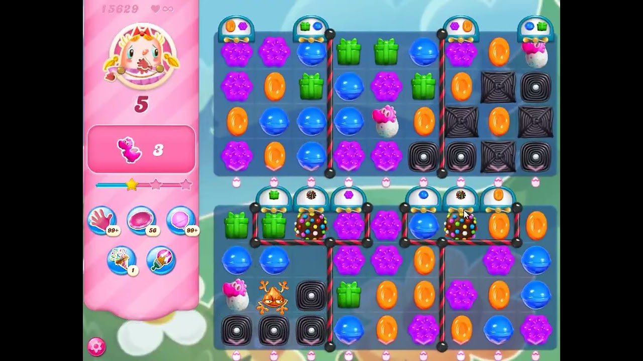 Candy Crush Saga Level 15629 - NO BOOSTERS | SKILLGAMING