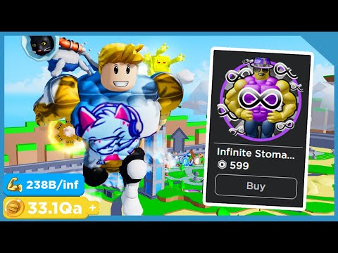 Buying The Infinite Size Gamepass In Roblox Thick Legends Youtube - roblox thick legends hack