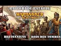 Warhammer the old world rapport bataille  bretonniens vs rois des tombes 