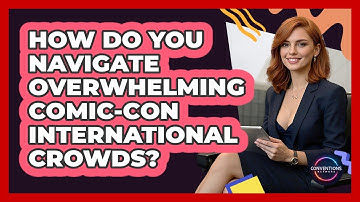 How Do You Navigate Overwhelming Comic-Con International Crowds? - Conventions Network