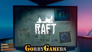 Раскрыта тайна игры Raft в заброшенной платформе!