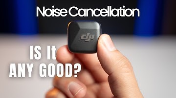 Testing DJI Mic Mini Noise Cancellation Modes