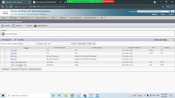 Configuring Cisco UC Service for Jabber Endpoints in CUCM - Cisco IM and Presence