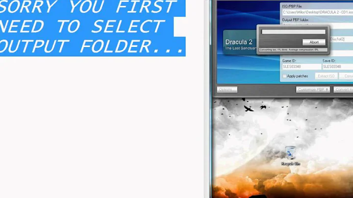 Tutorial (step by step) convert and play one & multi disk PS1 games on PSP! HQ + LINKS (PART 2 OF 4)