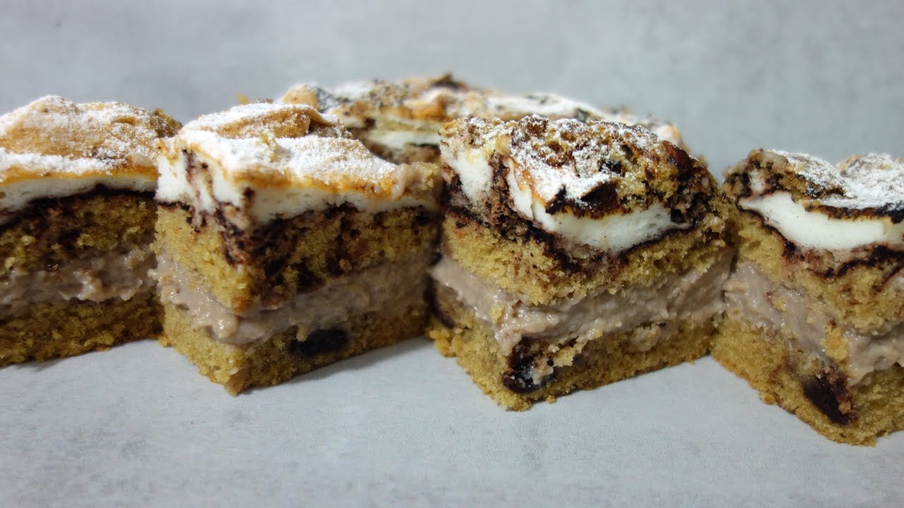 Ciasto URWIS – lepsze niż Pani Walewska! Idealna beza i przepyszny krem orzechowy!