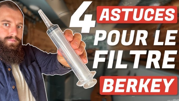 12 : Fabriquer un filtre à eau (à gravité) en inox pour moins de