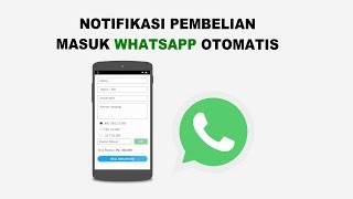 Caldera Form ke WhatsApp Pembeli Secara Otomatis Tanpa Klik