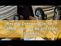 Review Dreepor Electric Coffee Grinder Beans Nuts Stainless Steel Grinder