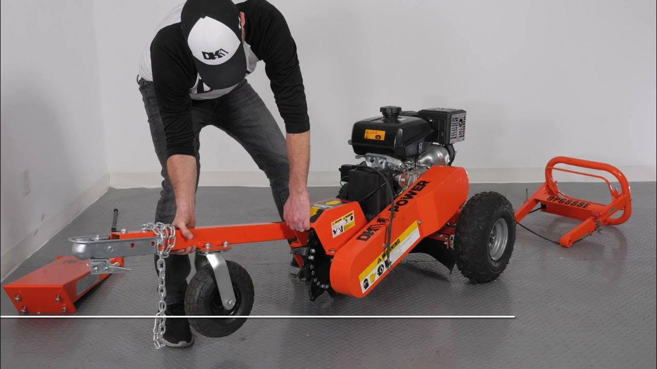 ASSEMBLY OPG888E DK2 STUMP GRINDER 14HP 14" ELECTRIC START