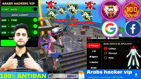 Free fire hack | ff hack mod menu download | free fire headshot hack | arabs hacker vip mod menu