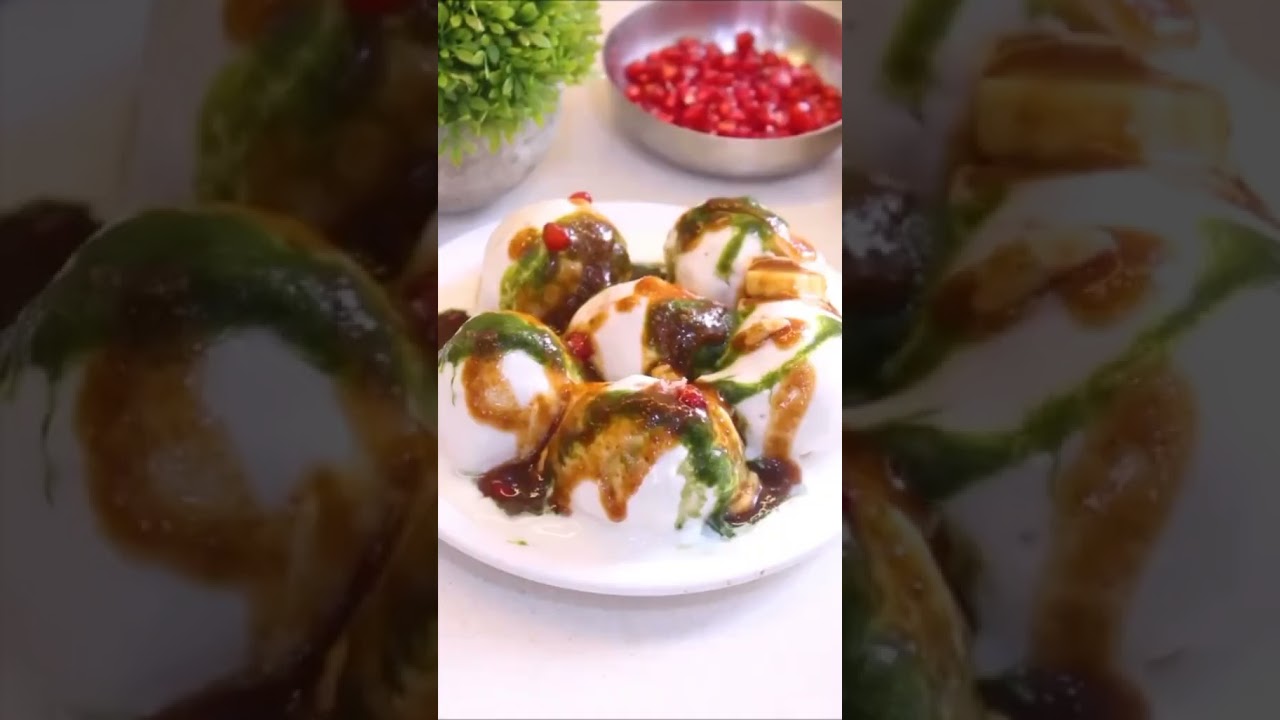 fruit dahi bhalay yummy