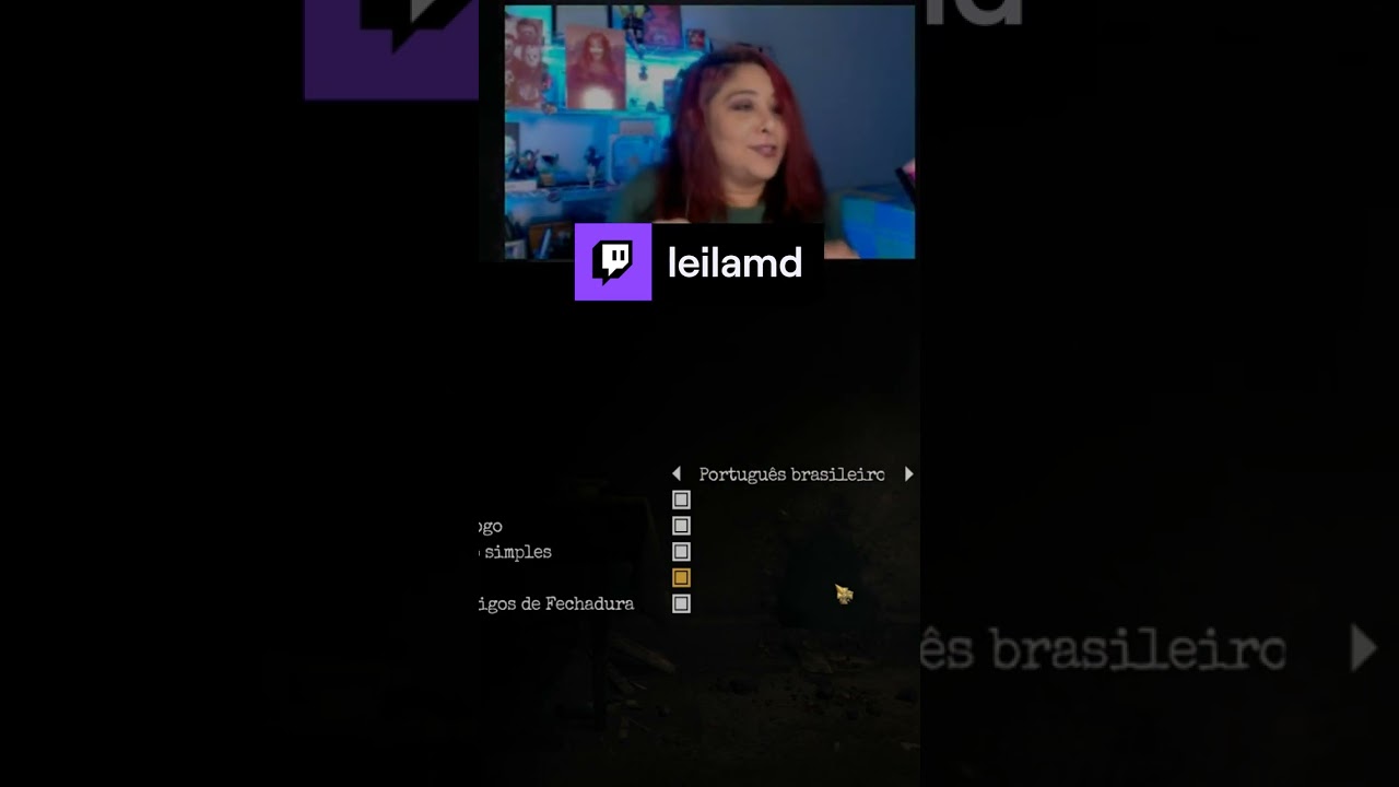 quando tem o seu idioma  | leilamd em amnesia the bunker -Clipe da live feito por seguidores
