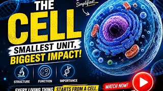 Cell Biology Explained Simply | Full Lesson + Free PDF (Zenova)
