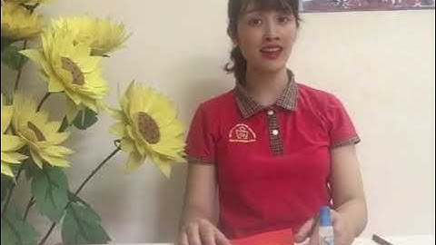 Dạy trẻ cắt dán lá cờ Tổ quốc - Trường mn Kim Ngọc YL VP