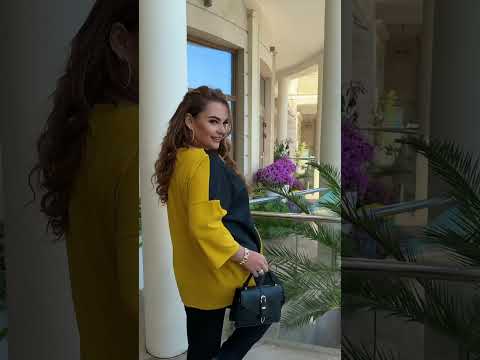 Брючный костюм из креп-дайвинга батал, видео 1