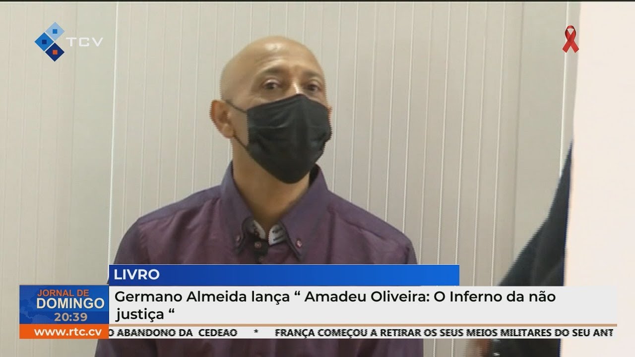 Germano Almeida lança “Amadeu Oliveira: O Inferno da não justiça“