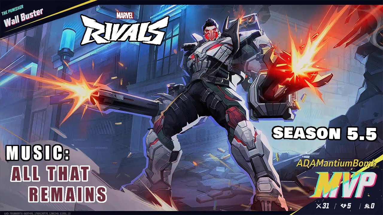 INSANE Punisher 2099 MVP! Season 5.5 Dominance 🔥 Marvel Rivals Gameplay