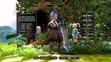 Dragon Nest Character Creation